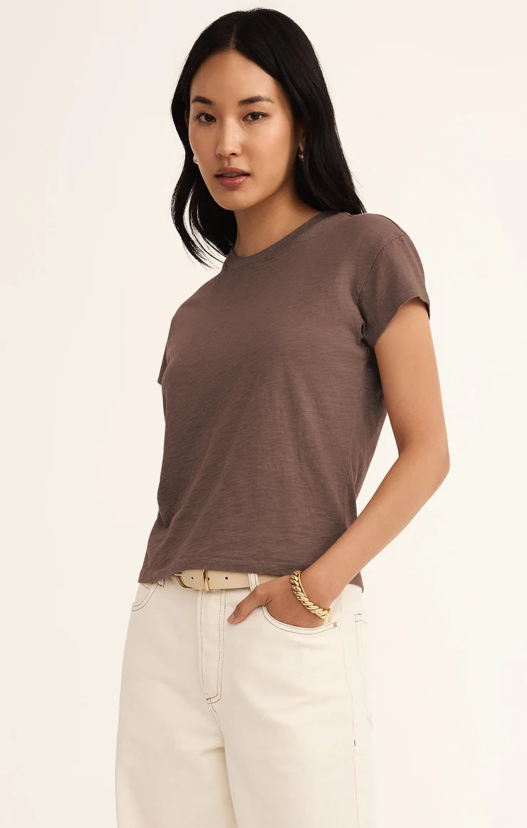 Z Supply Modern Slub Tee, Tavern | Designed in the USA