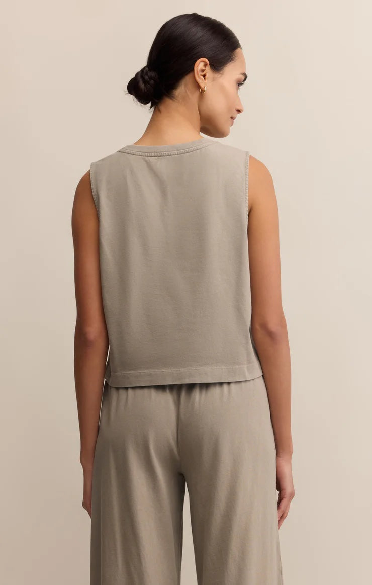 Z Supply Sloane Jersey Muscle Tank | Retreat, Designed in the USA