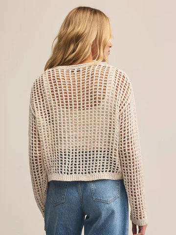 Z Supply Felix Sweater | Crystal, Designed in the USA