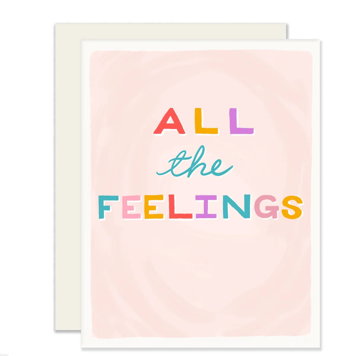 Slightly Stationary Empathy & Sympathy Card | All The Feelings