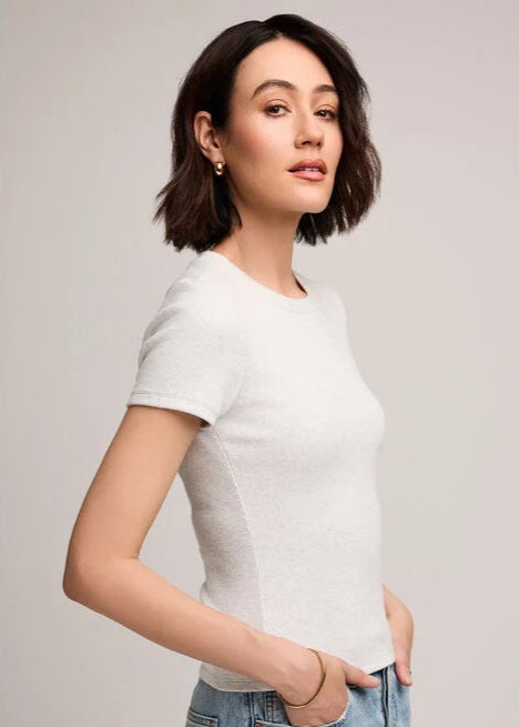 Gentle Fawn Tate Tee | Heather Ash, Designed in Canada