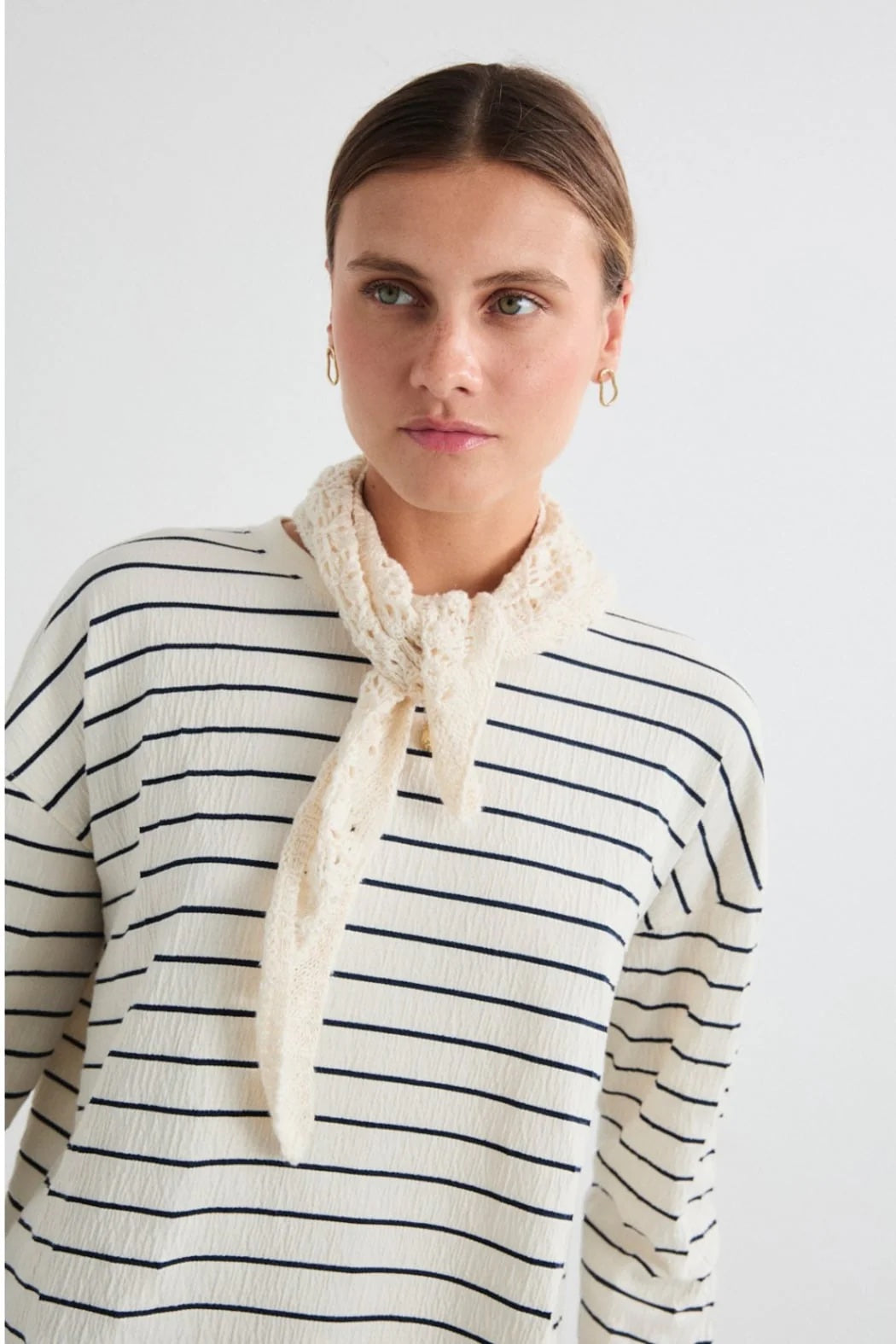 Salana Sweater - Navy Stripe
