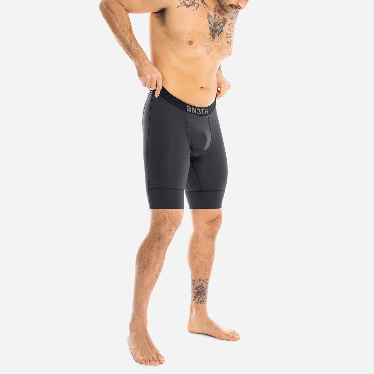BN3TH North Shore Short Liner | Black, Chamois