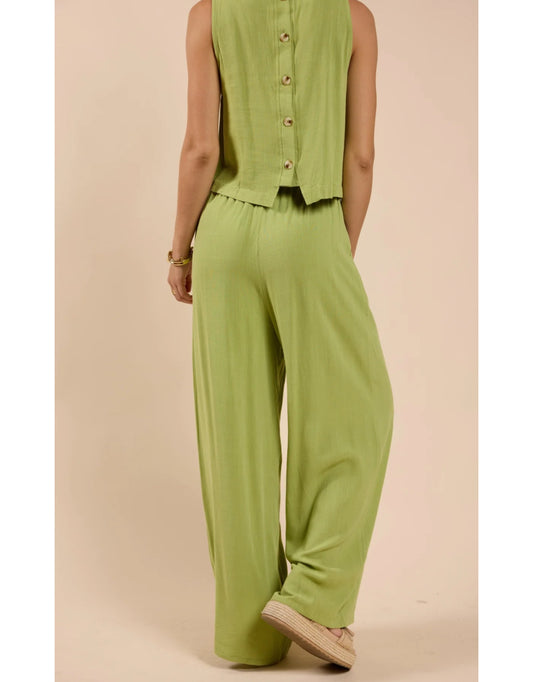 Sadie and Sage Sugarloaf Pants | Avocado, Designed in USA
