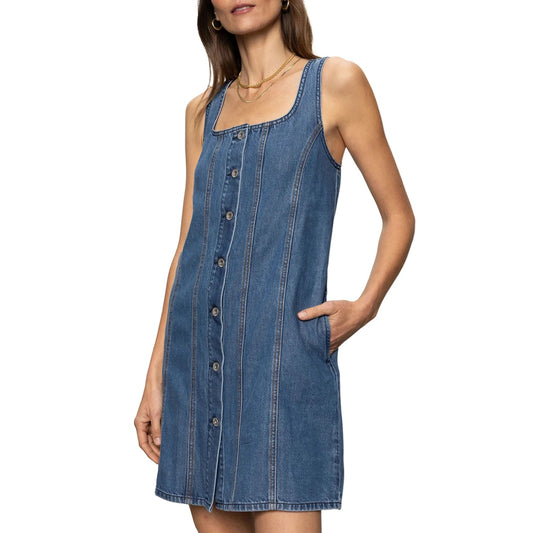 Sanctuary Blossom Denim Dress | Designed in the USA