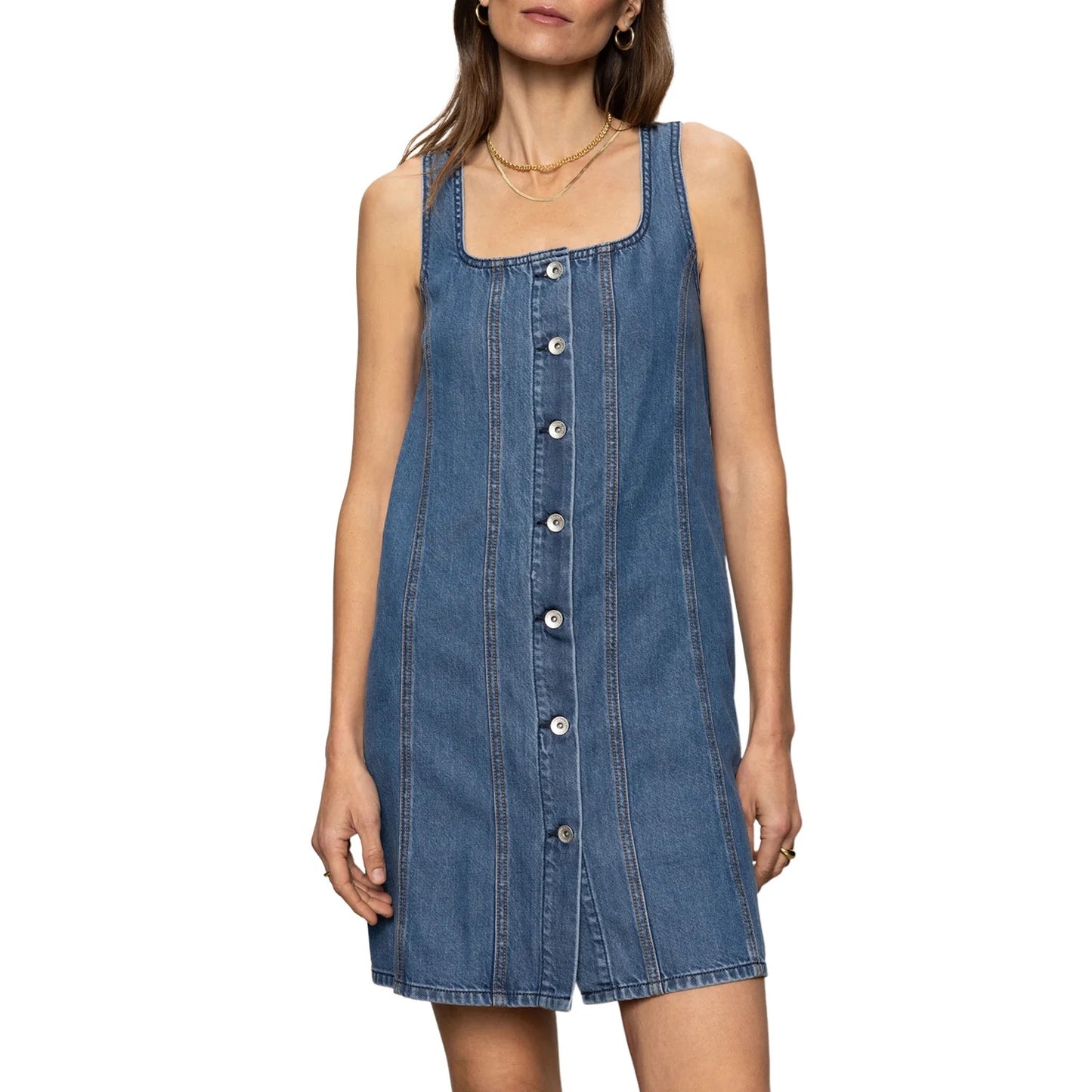 Sanctuary Blossom Denim Dress | Designed in the USA