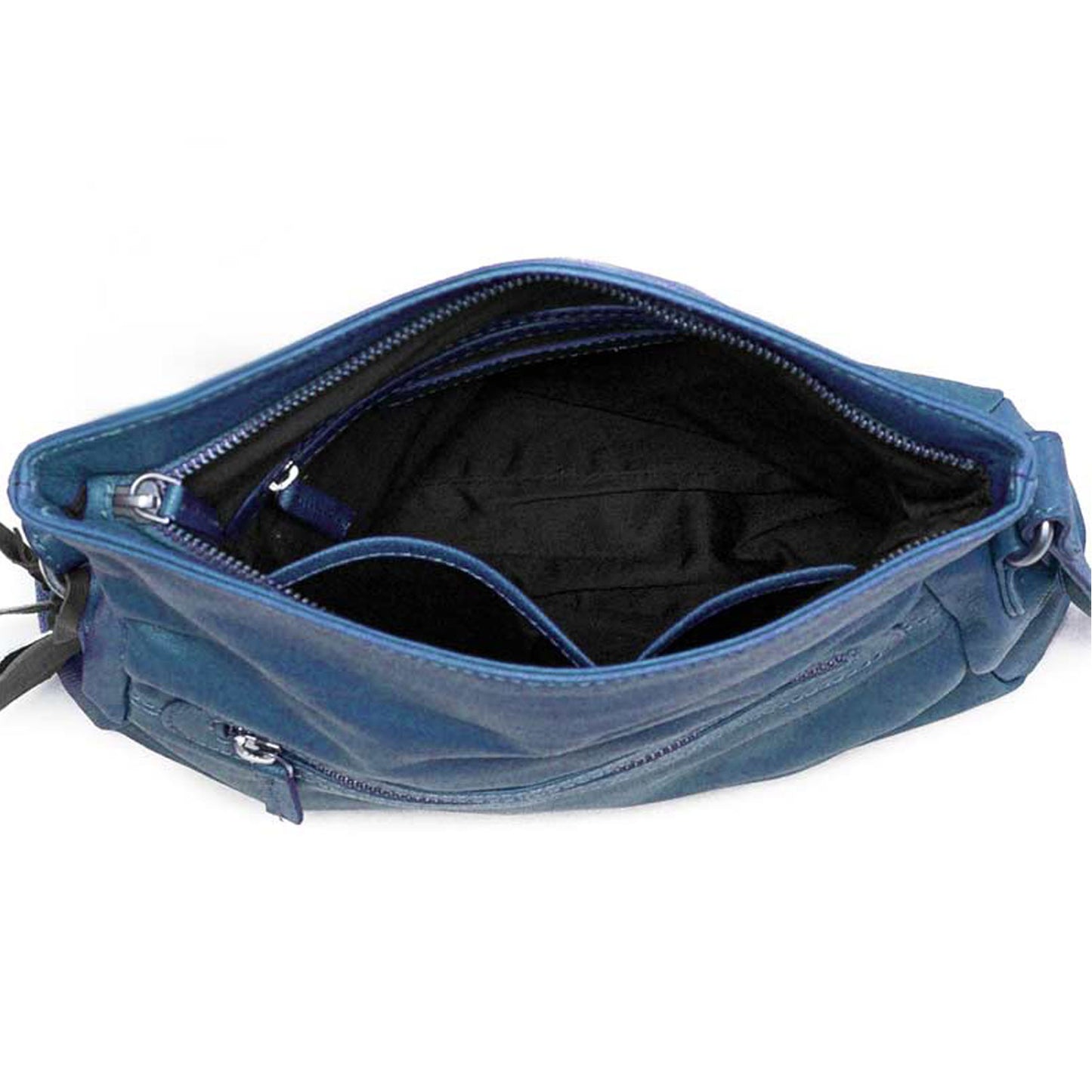 Sticks and Stones Madison Bag | Blue Quartz, Genuine Leather