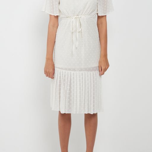 Angel Eye Hazel Dress | Ivory, Designed in the UK