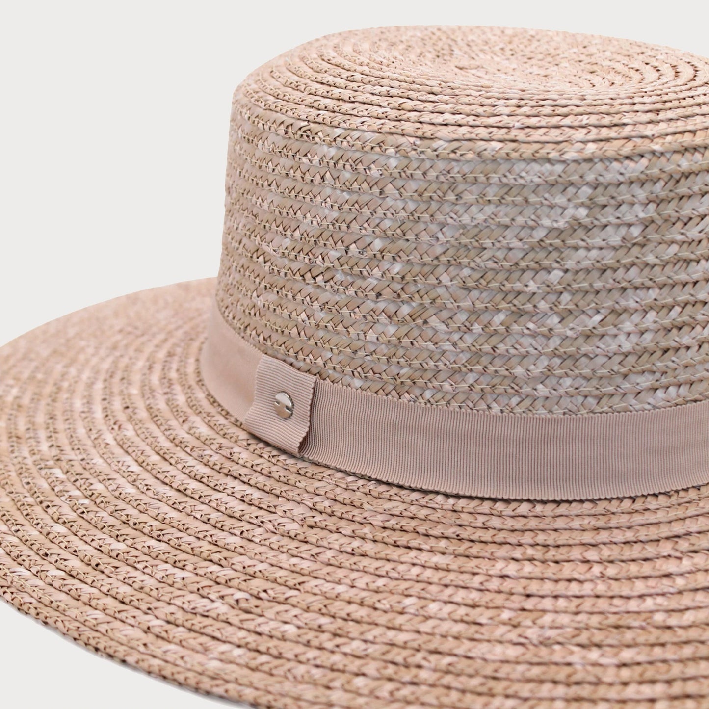 Ace of Something Vincenza Boater Hat | Bisque, 100% Straw