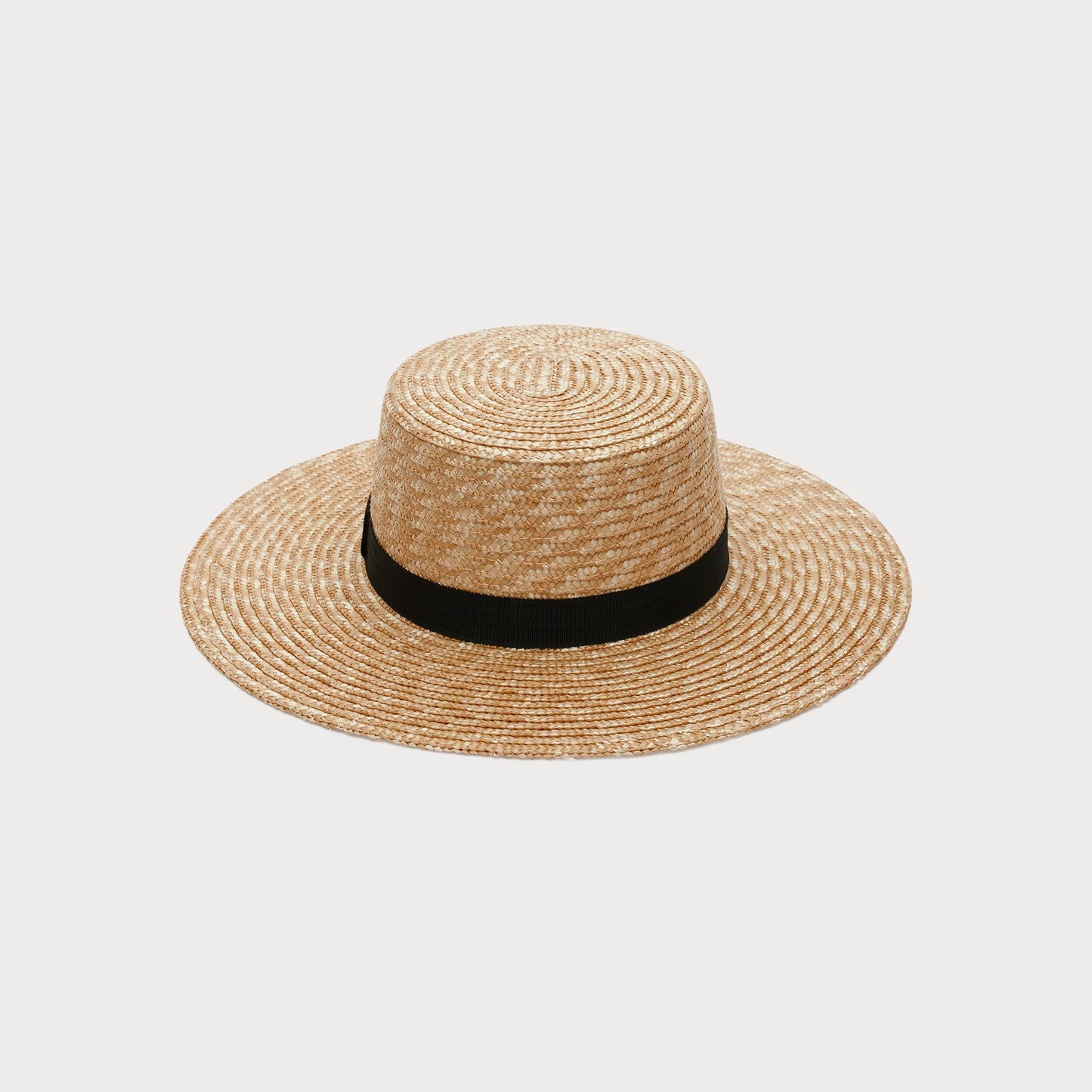 Ace of Something Selene Boater Hat | 100% Natural Straw