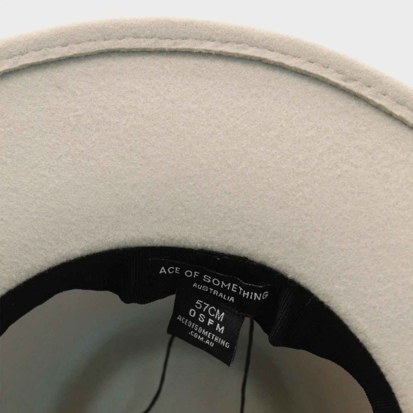 Ace of Something Oslo Fedora | Oatmeal, 100% Australian Wool