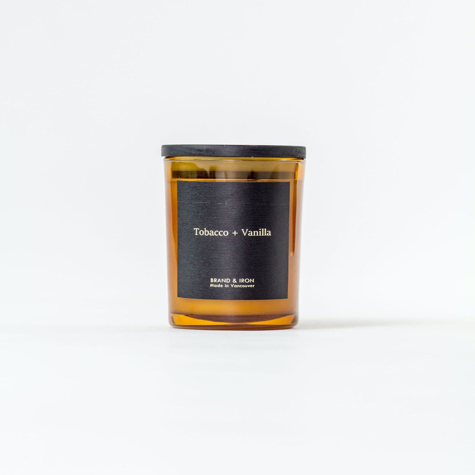 Brand & Iron Amber Series Tobacco + Vanilla | Soy Wax, Poured in Canada