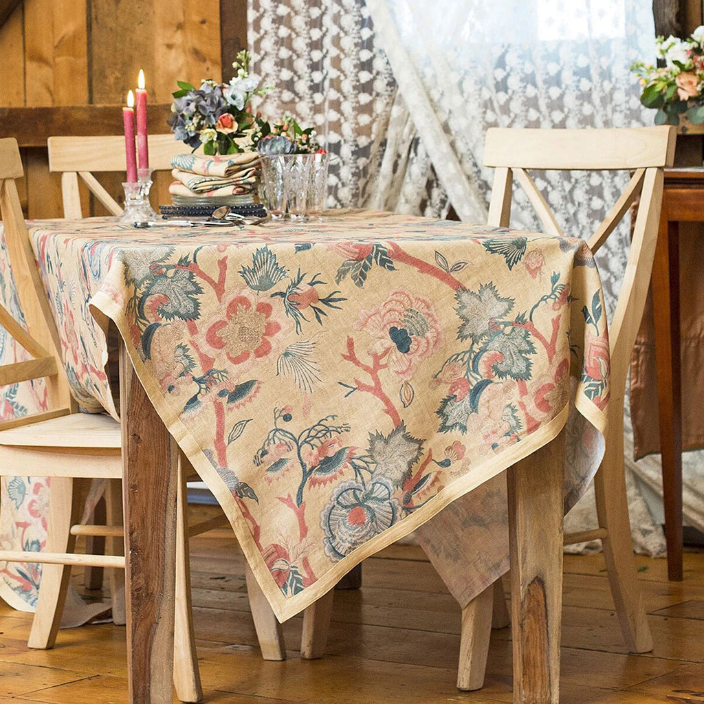 April Cornell Linen Tablecloth | Odyssey, Designed in Canada