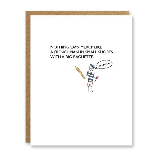 Boo To You Thank You Card Baguette at Twang and Pearl