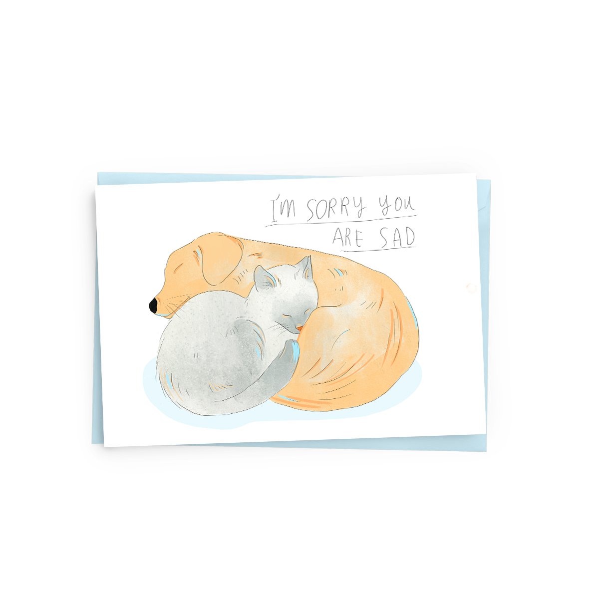 Baltic Club Empathy & Sympathy Card I'm Sorry You Are Sad