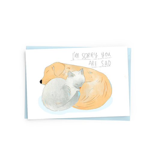 Baltic Club Empathy & Sympathy Card I'm Sorry You Are Sad