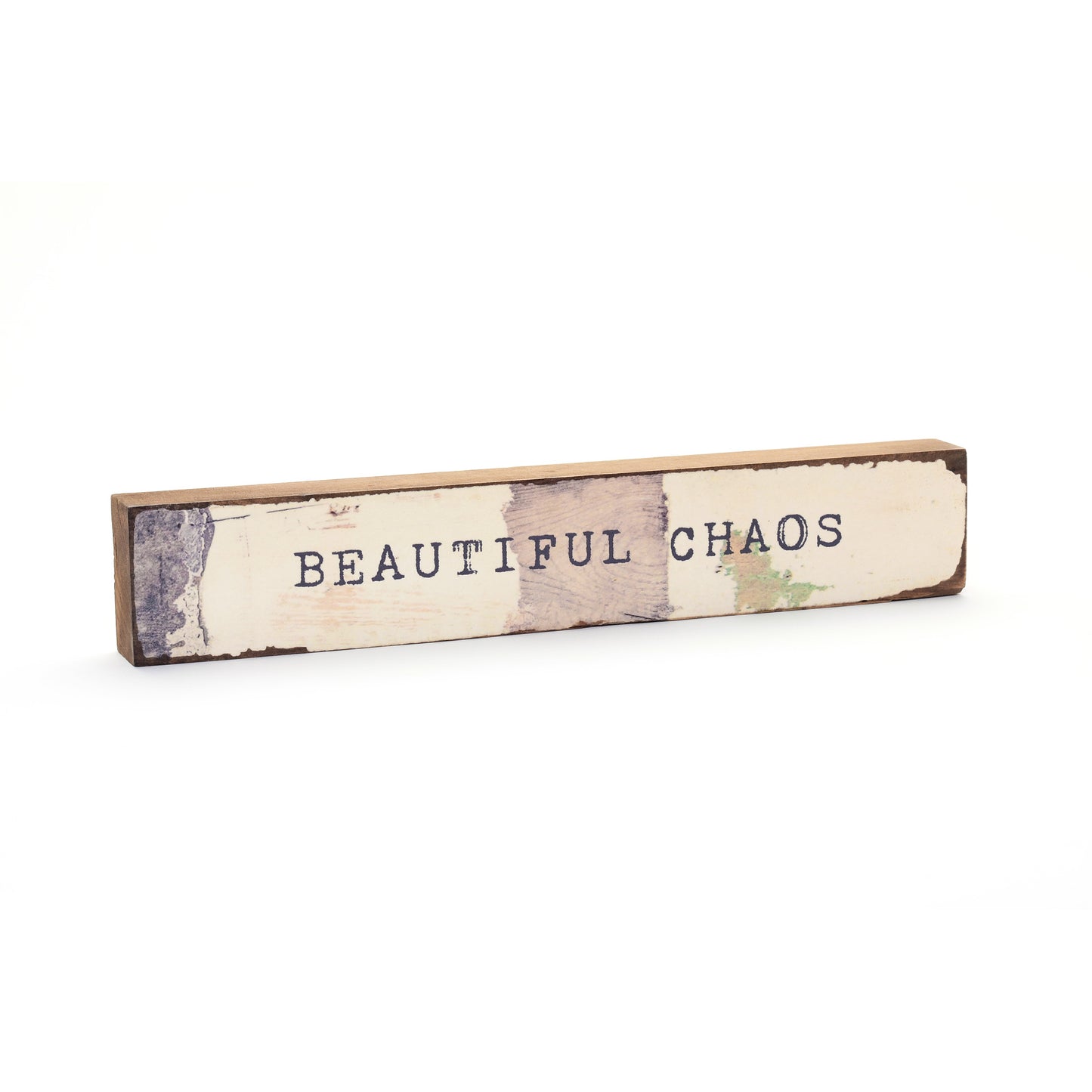 Shelf & Wall Art | Handmade Wood Block Inspirational Quote