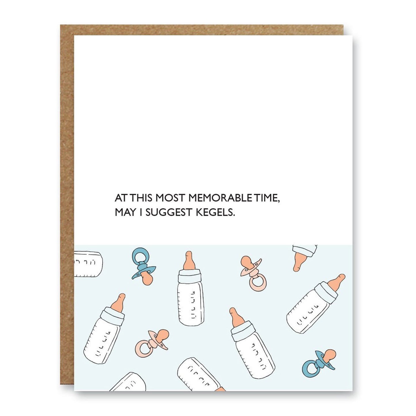 New Baby Card - Kegels