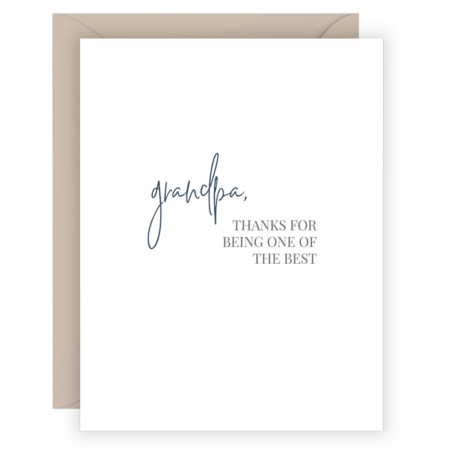 Carina Paper Father's Day Card Best Grandpa at Twang and Pearl