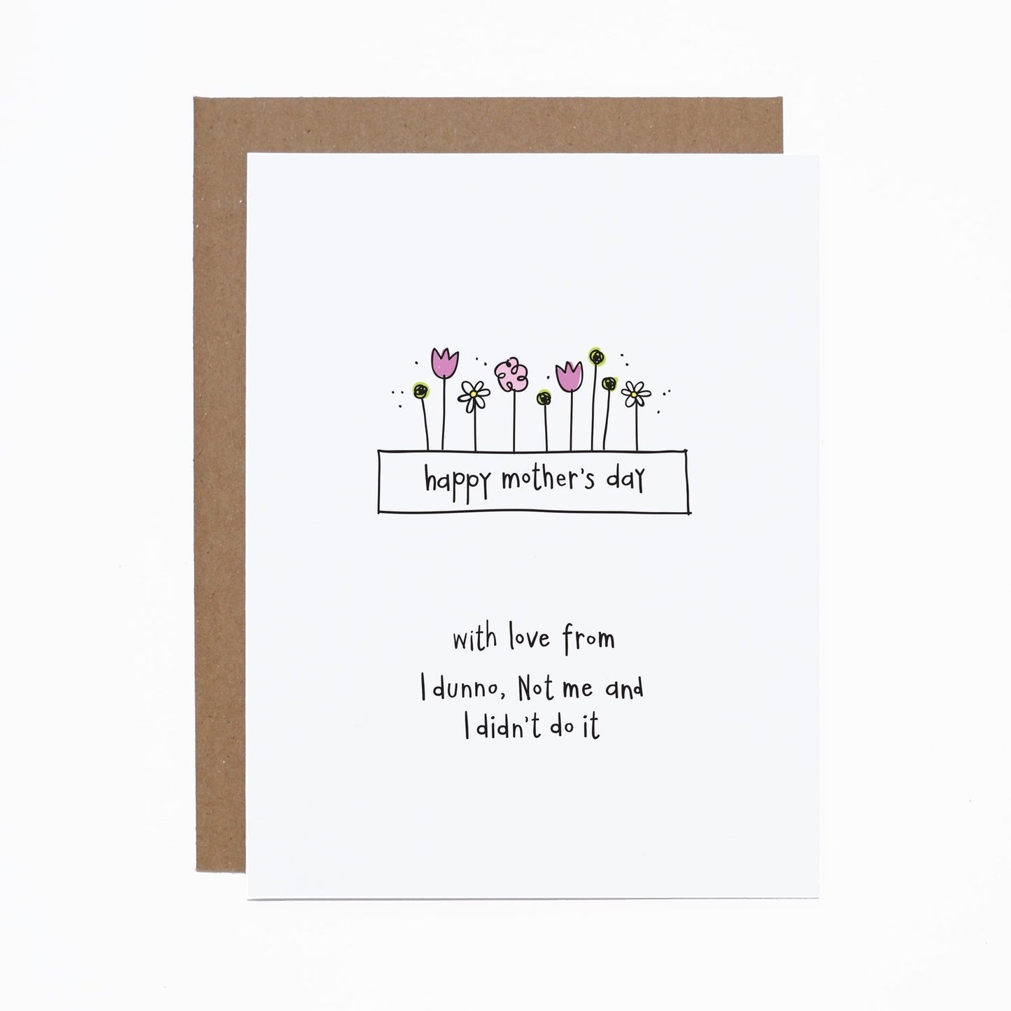 Mother's Day Card - I Dunno