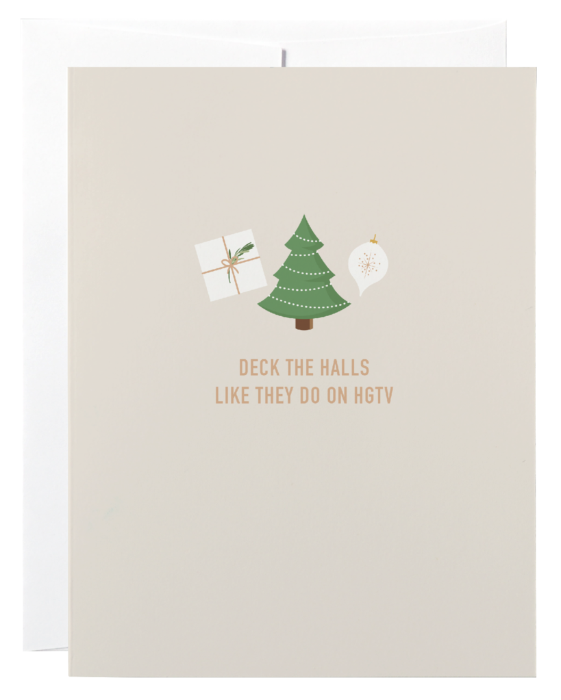 Classy Cards Holiday Card | HGTV, Printed in Canada