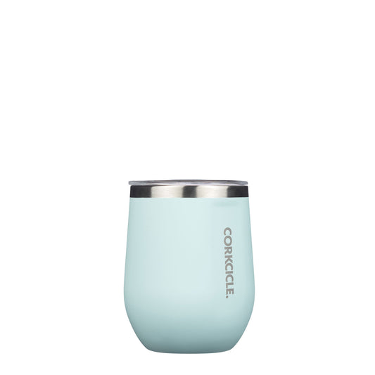 Corkcicle Stemless Tumbler 12oz | Gloss Powder Blue