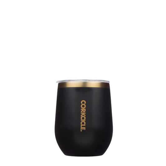 Corkcicle Stemless Tumbler 12oz | VIP Black