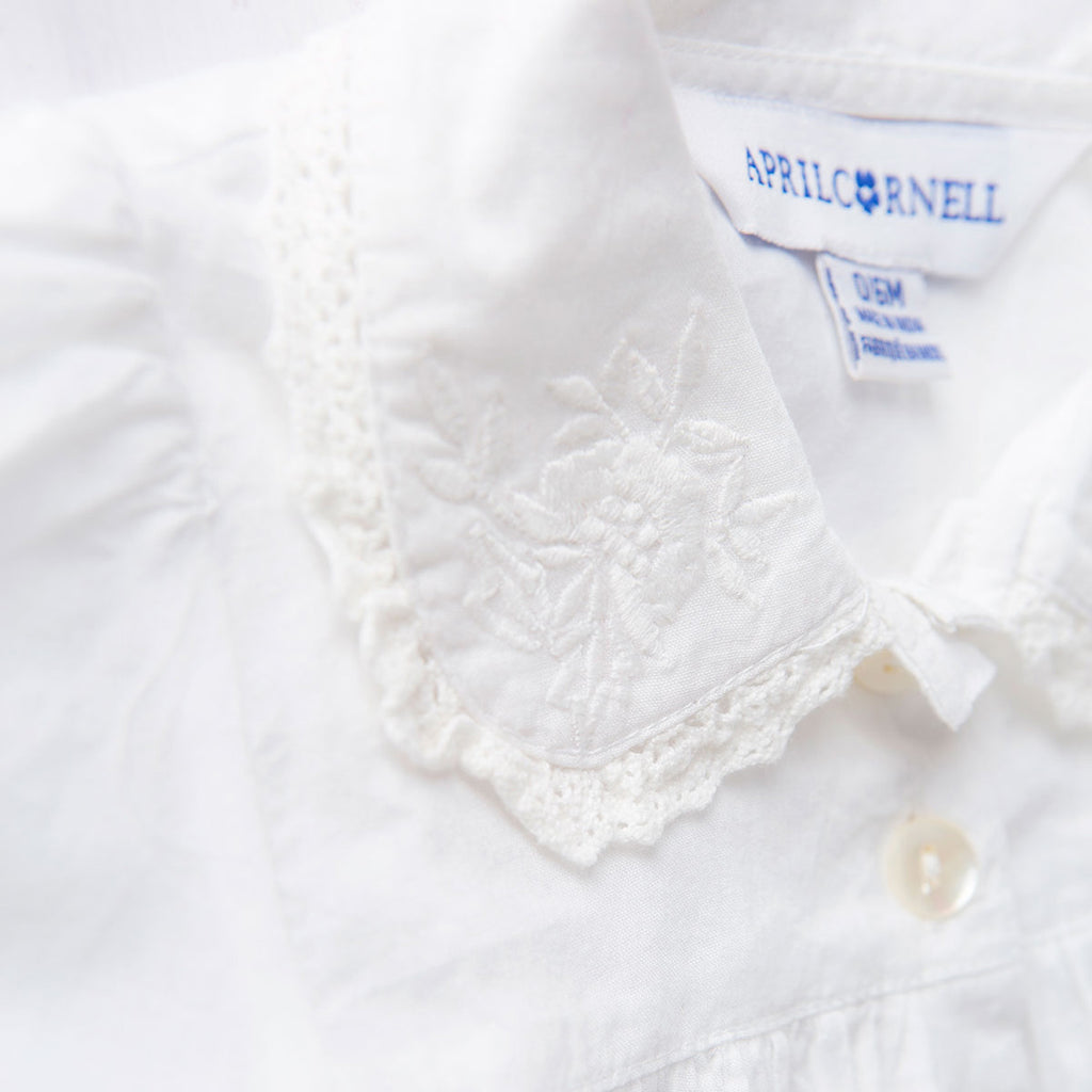 April Cornell Cotton Baby Petticoat | Josephine White