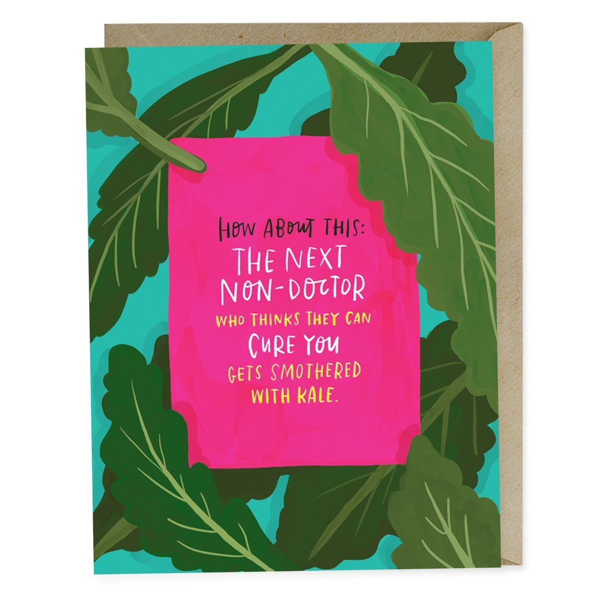 Emily McDowell Empathy Card Kale at Twang and Pearl