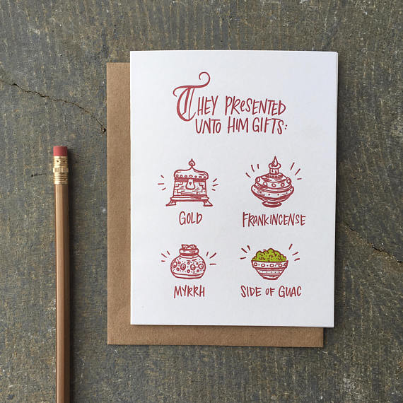 Frog & Toad Press Holiday Card | Side Of Guac | Made in USA
