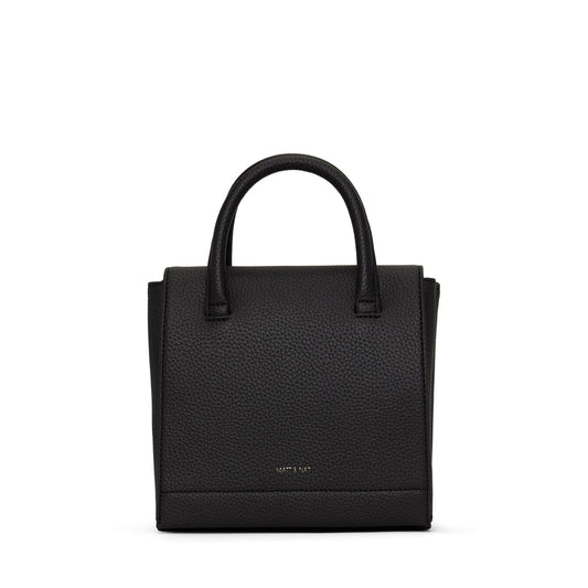 Matt and Nat Adel Satchel Small Purity Black at Twang and Pearl