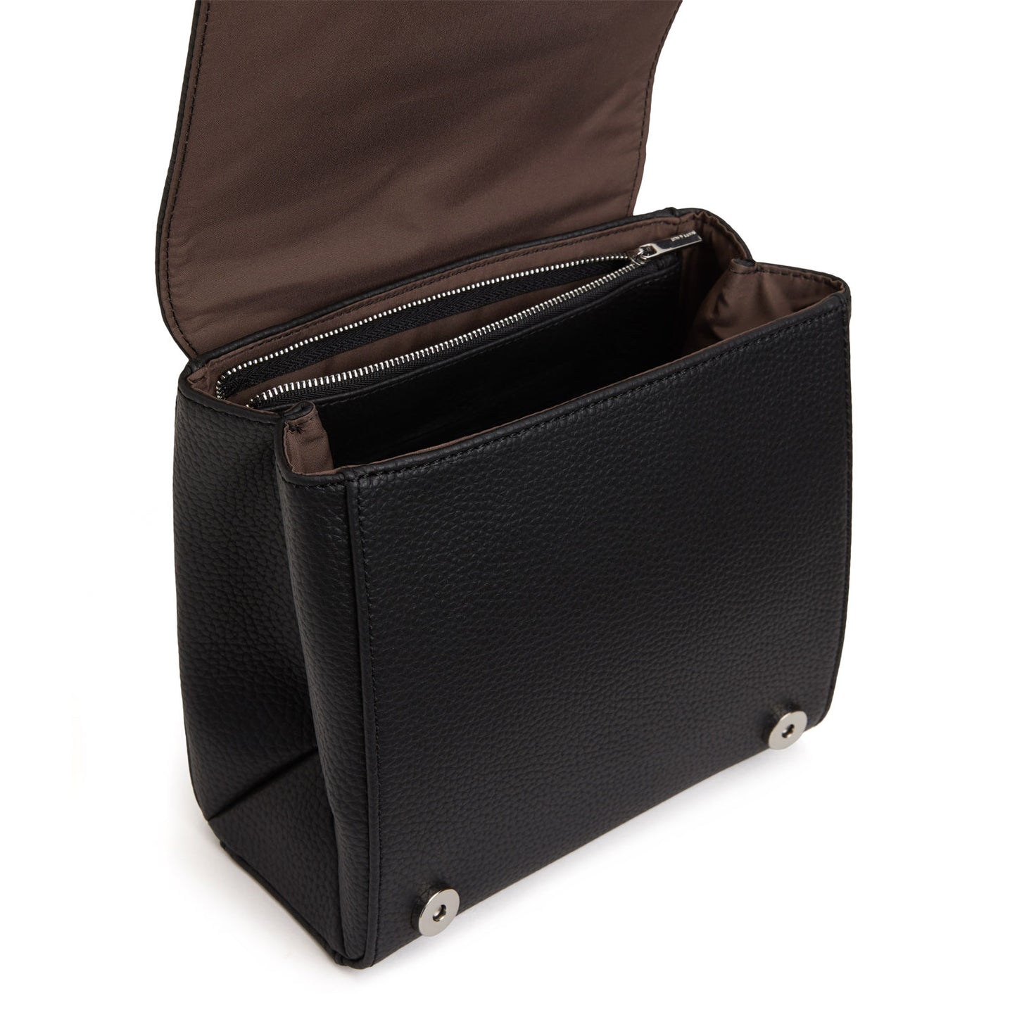 Matt and Nat Adel Satchel Small Purity Black at Twang and Pearl