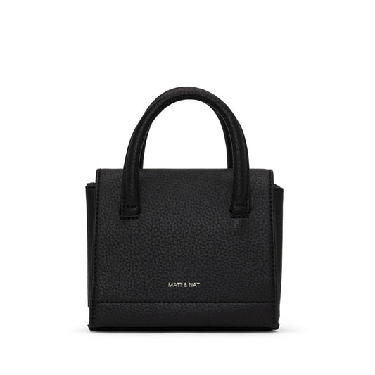 Matt & Nat Adel Micro Satchel | Purity Black