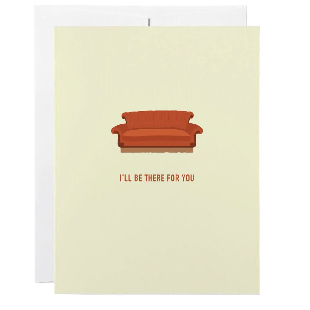 Classy Cards Friendship Card - Friends Couch