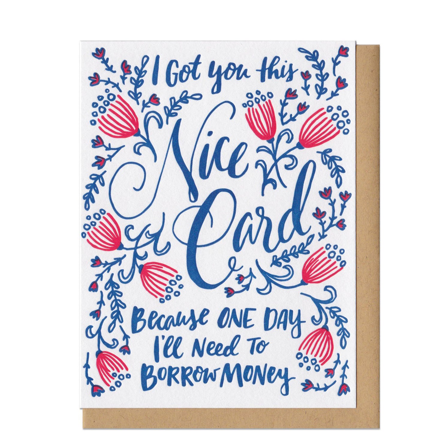 Frog & Toad Press Just Because / Friendship Card | Nice Card, Blank In
