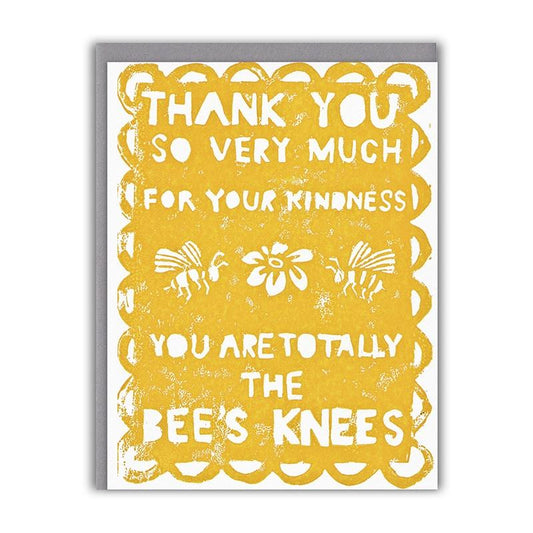 Thank You Card - Bees Knees