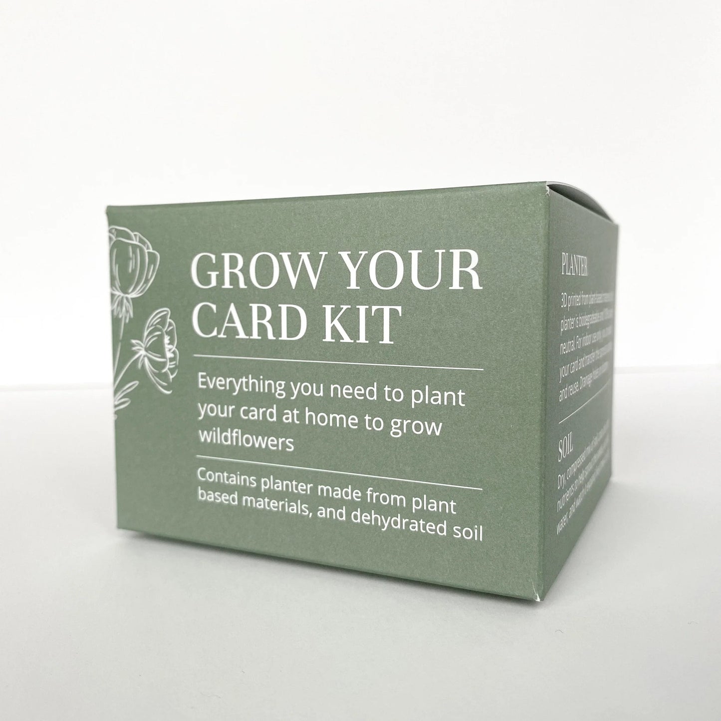 The Good Card Grow Your Card Kit | Green, Sustainably Made in Canada