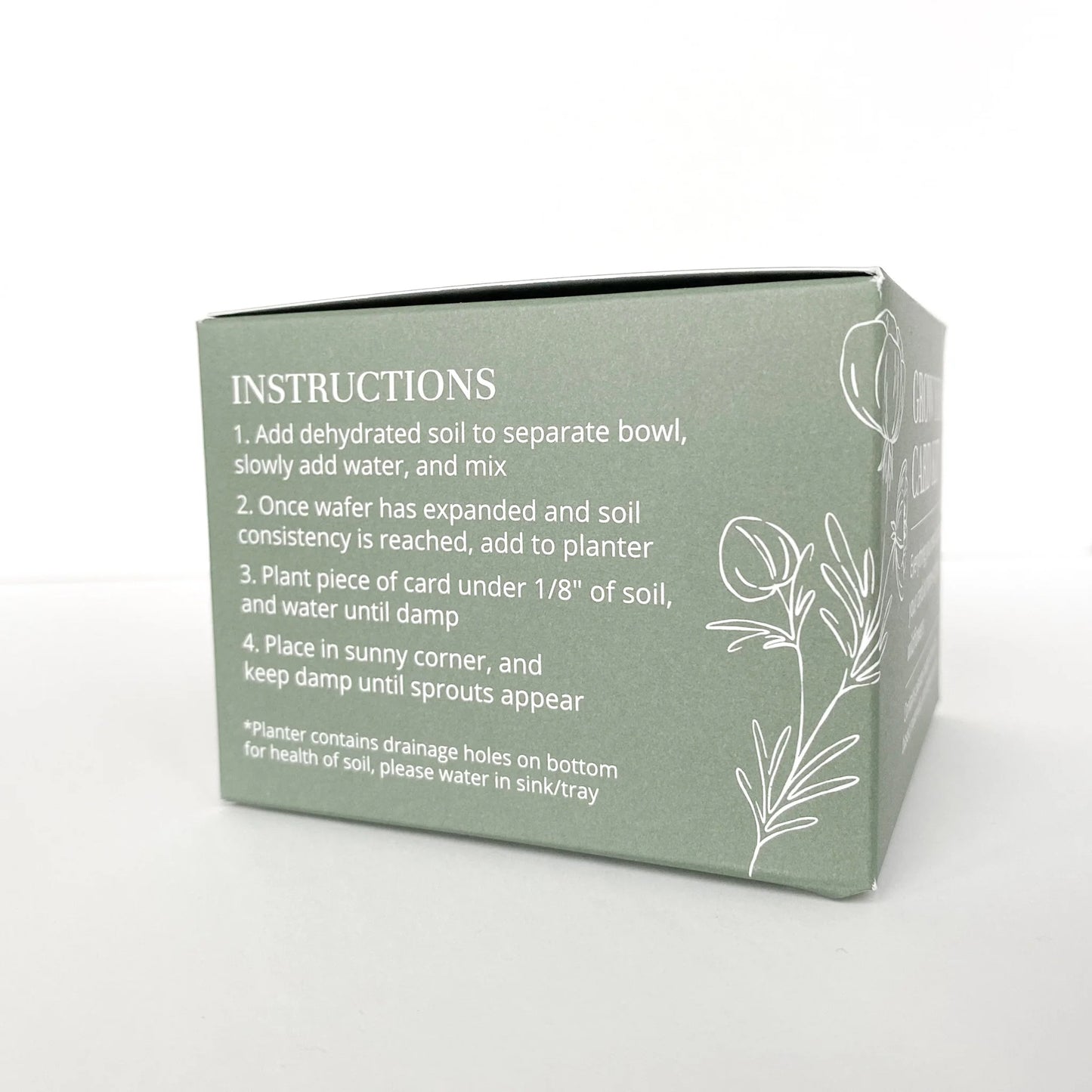 The Good Card Grow Your Card Kit | Green, Sustainably Made in Canada