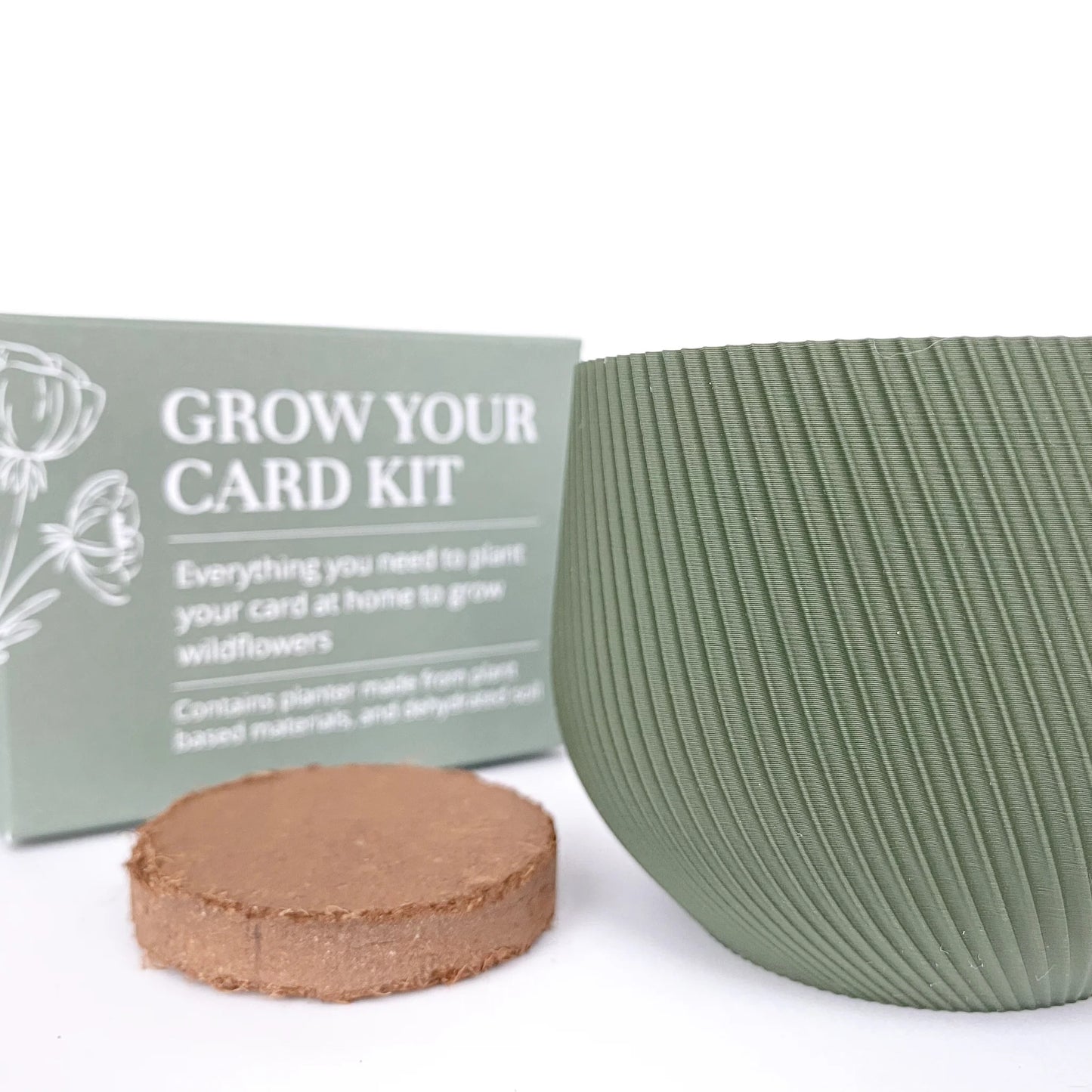 The Good Card Grow Your Card Kit | Green, Sustainably Made in Canada