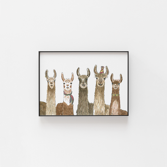 Art Print - Llama