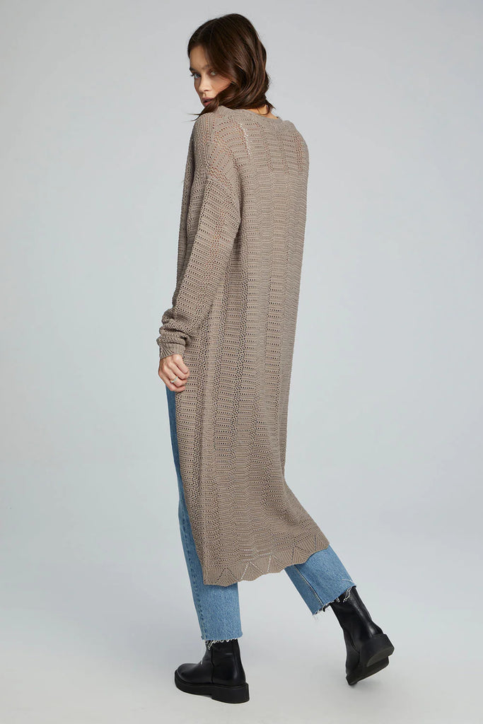 Saltwater Luxe Harvey Sweater, Taupe | Designed in the USA