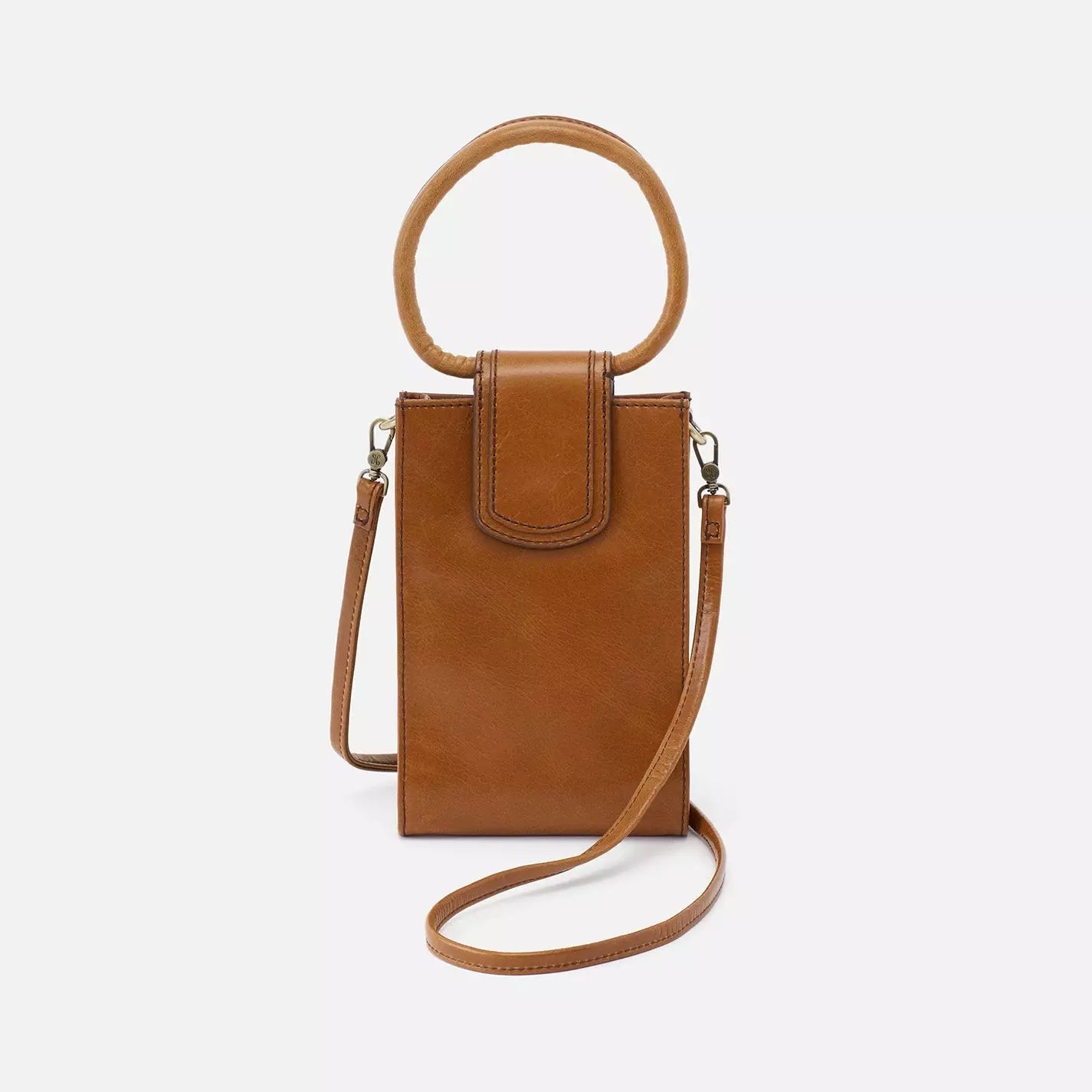 Hobo Bag Sheila Phone Truffle | Vintage Hide, Clutch