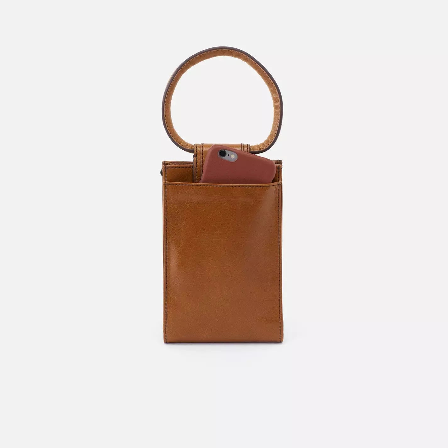 Hobo Bag Sheila Phone Truffle | Vintage Hide, Clutch