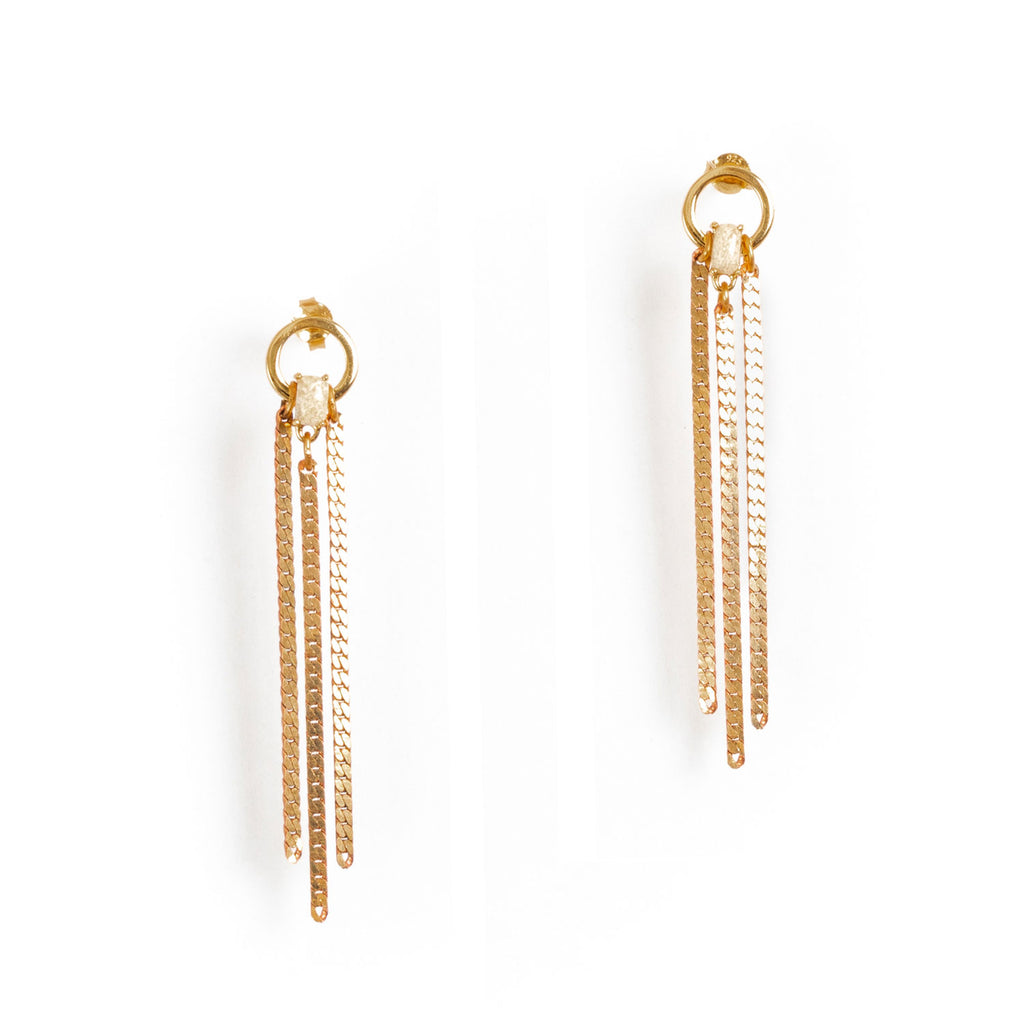 Hailey Gerrits Fates Earring Coral Jade | Made in Vancouver