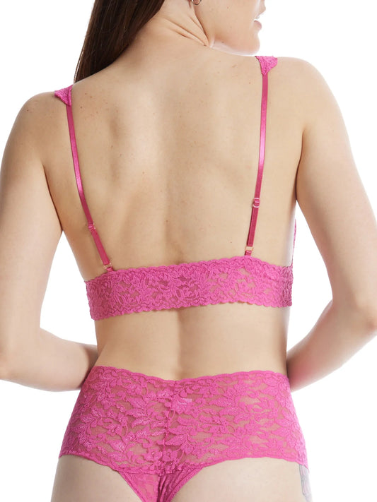 Hanky Panky Signature Crossover Lace Bralette | Dragon Fruit