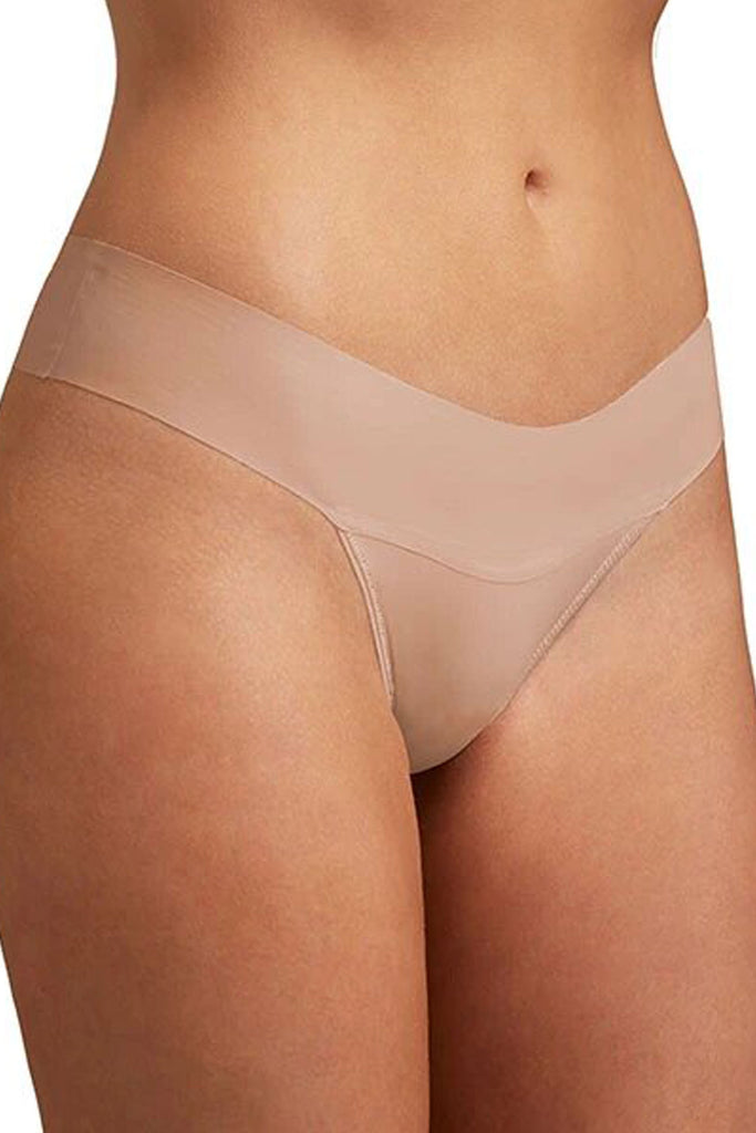 Hanky Panky Natural Rise Thong | Breathe Eve, Taupe