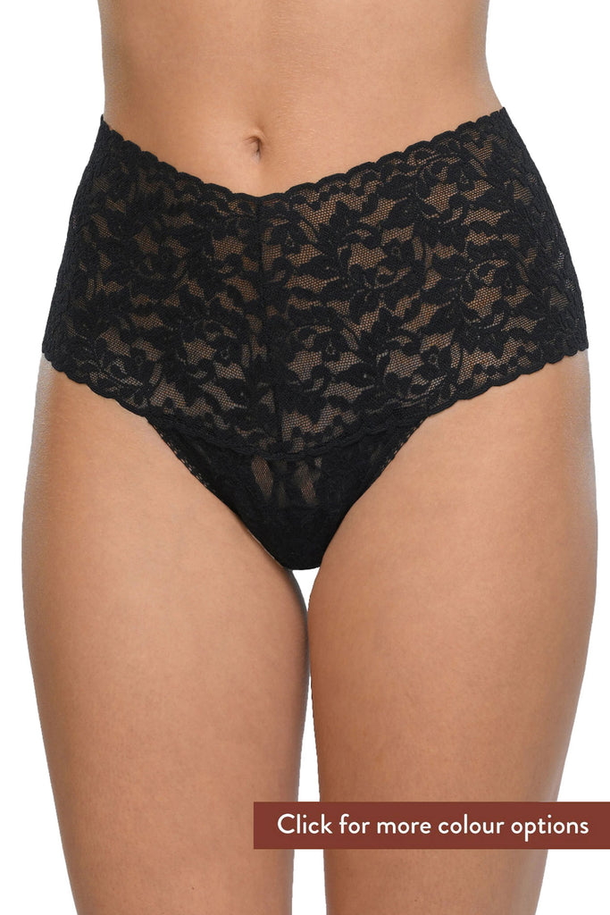 Hanky Panky Retro Lace Thong - Variety of Colours Available – Twang & Pearl