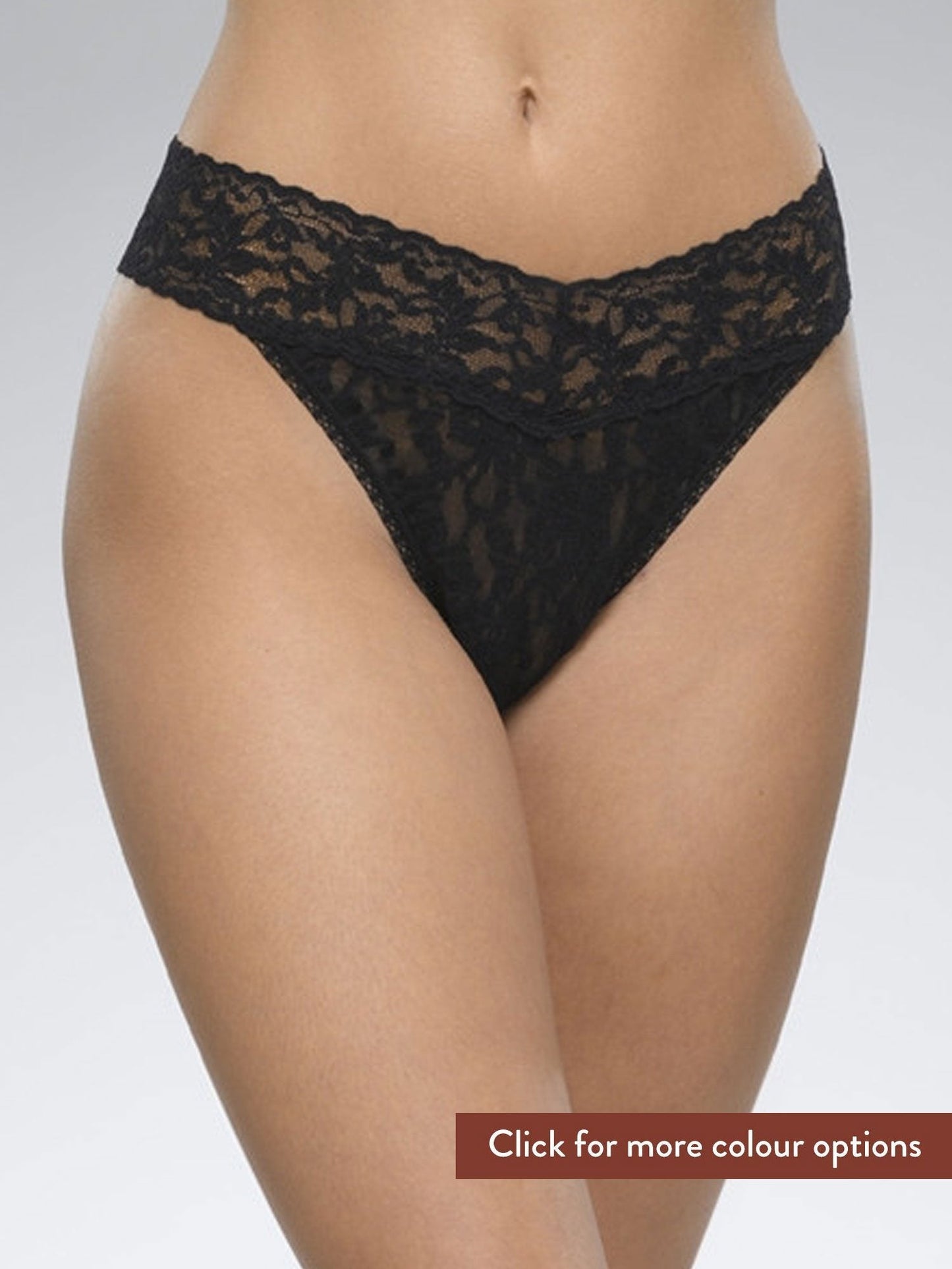 Hanky Panky Original Rise Thong | Black
