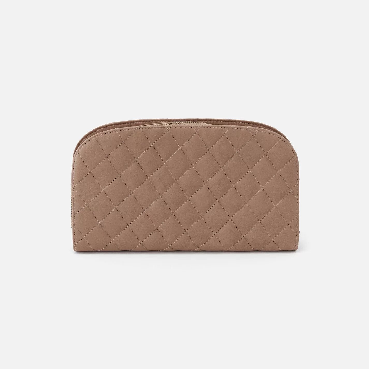 Hobo Bag Cole Taupe | Soft Hide, Leather Clutch