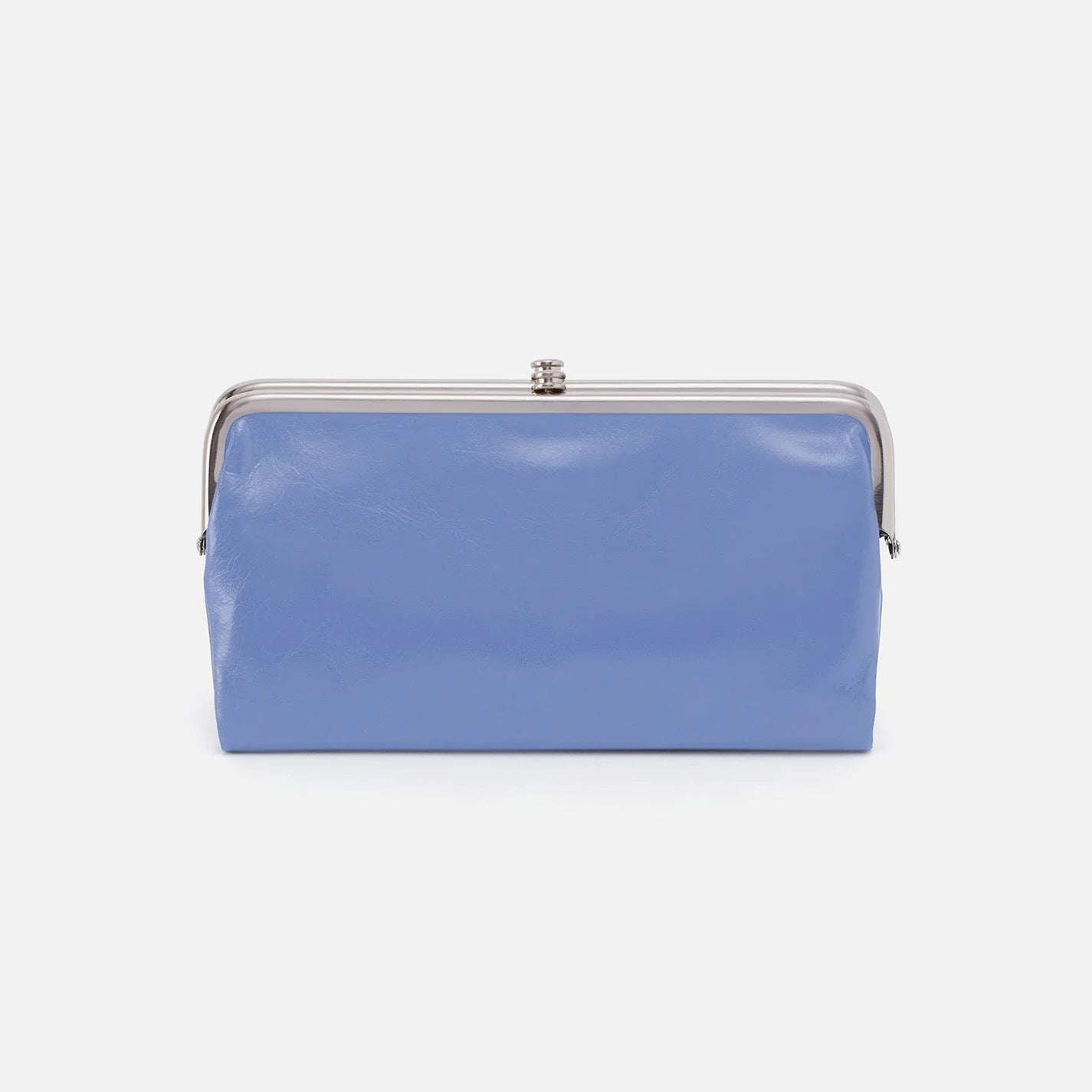 Hobo Bags Lauren Wallet Periwinkle | Vintage Leather Clutch